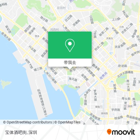 宝体酒吧街地图