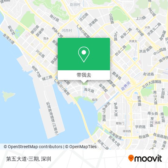 第五大道-三期地图