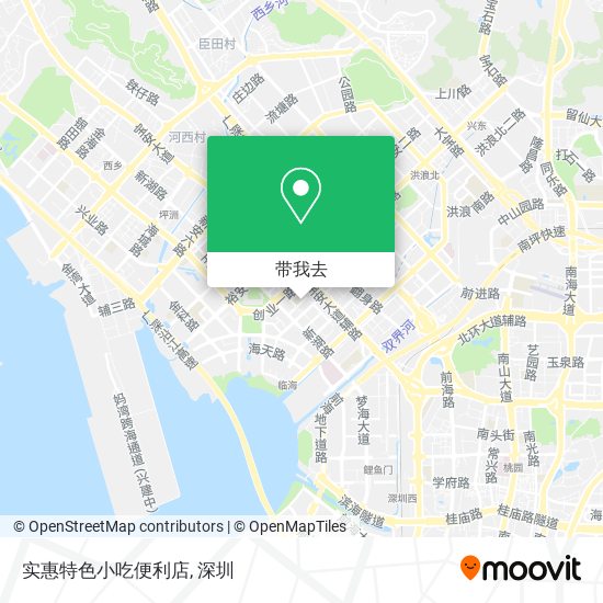 实惠特色小吃便利店地图