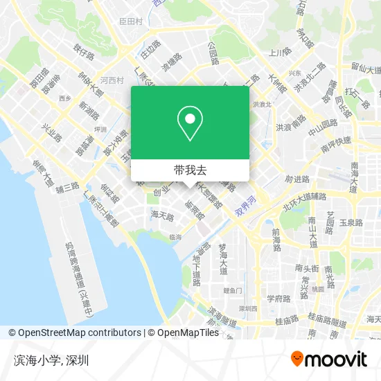 滨海小学地图
