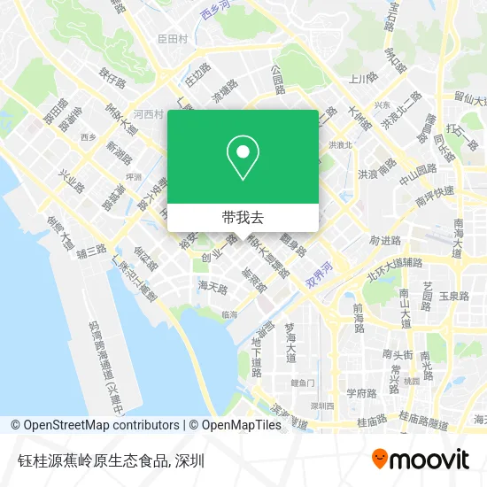 钰桂源蕉岭原生态食品地图