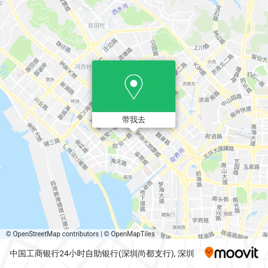 中国工商银行24小时自助银行(深圳尚都支行)地图