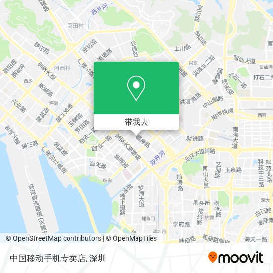 中国移动手机专卖店地图