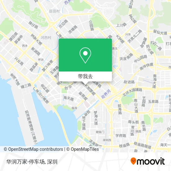 华润万家-停车场地图