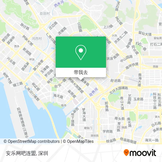 安乐网吧连盟地图