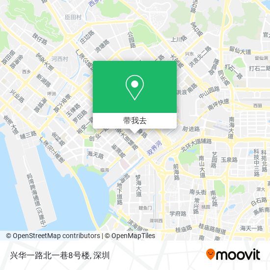 兴华一路北一巷8号楼地图