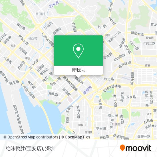 绝味鸭脖(宝安店)地图