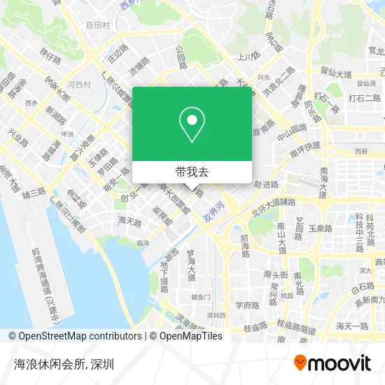 海浪休闲会所地图