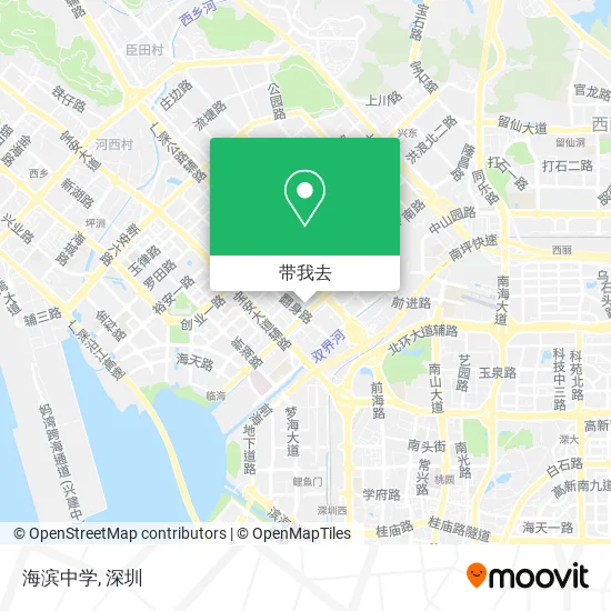 海滨中学地图