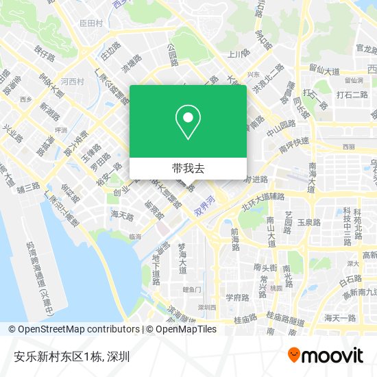 安乐新村东区1栋地图