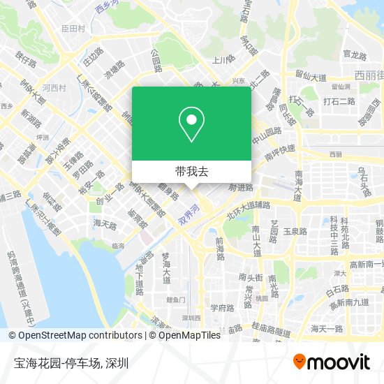 宝海花园-停车场地图