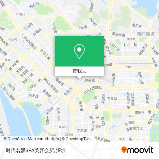 时代名媛SPA美容会所地图