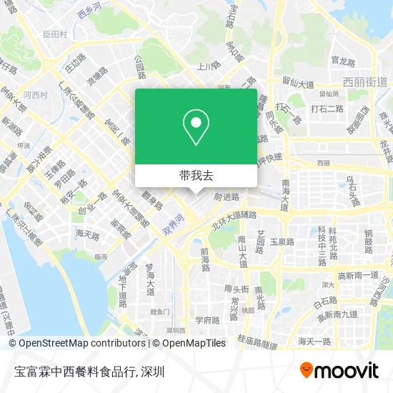 宝富霖中西餐料食品行地图