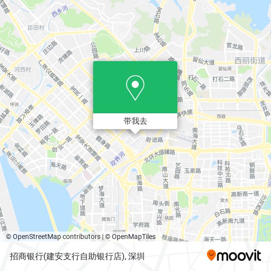 招商银行(建安支行自助银行店)地图