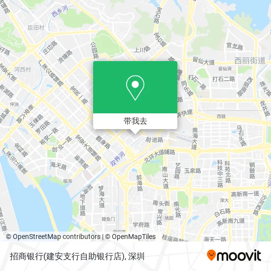 招商银行(建安支行自助银行店)地图