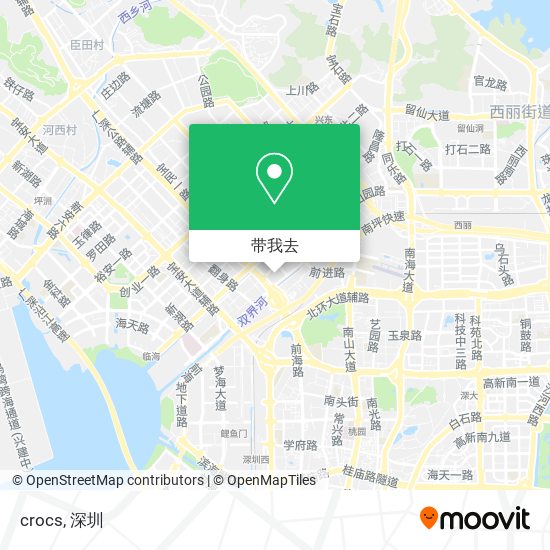 crocs地图