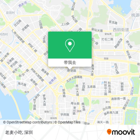老麦小吃地图