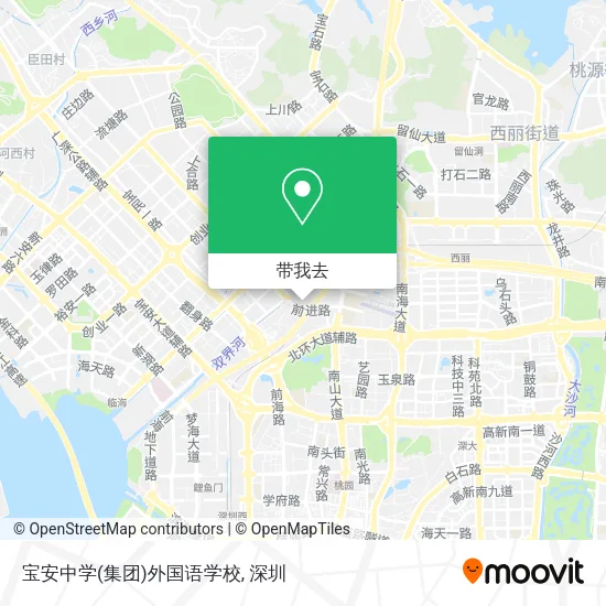 宝安中学(集团)外国语学校地图