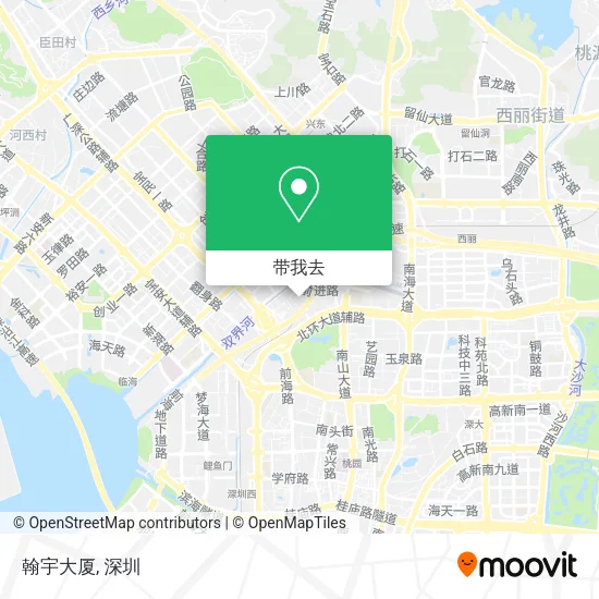 翰宇大厦地图