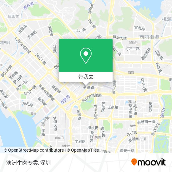 澳洲牛肉专卖地图