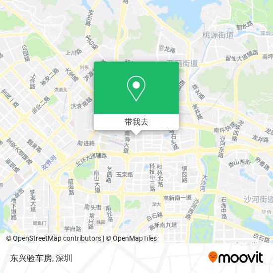 东兴验车房地图
