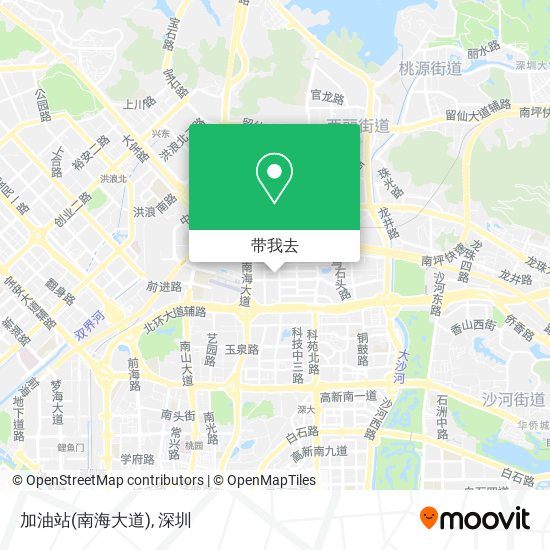 加油站(南海大道)地图