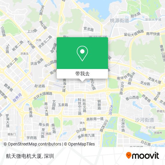 航天微电机大厦地图