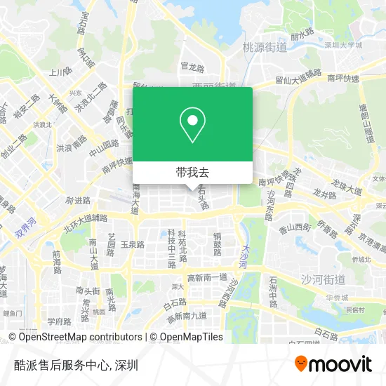 酷派售后服务中心地图