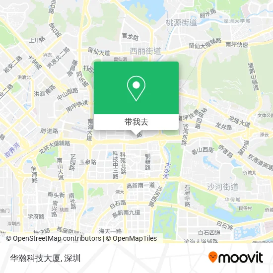 华瀚科技大厦地图