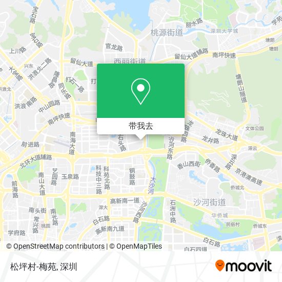 松坪村-梅苑地图