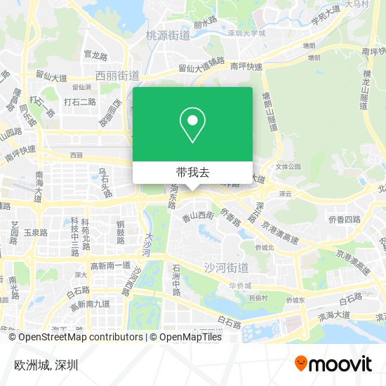 欧洲城地图