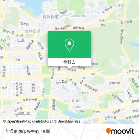 艺通影像印务中心地图