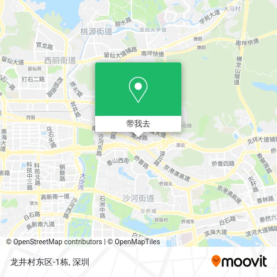 龙井村东区-1栋地图