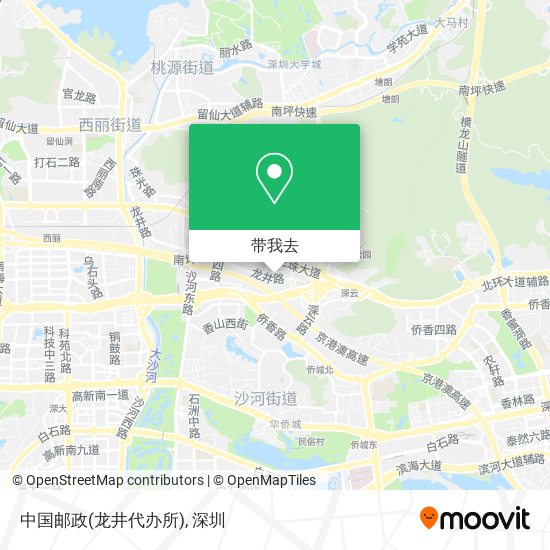 中国邮政(龙井代办所)地图