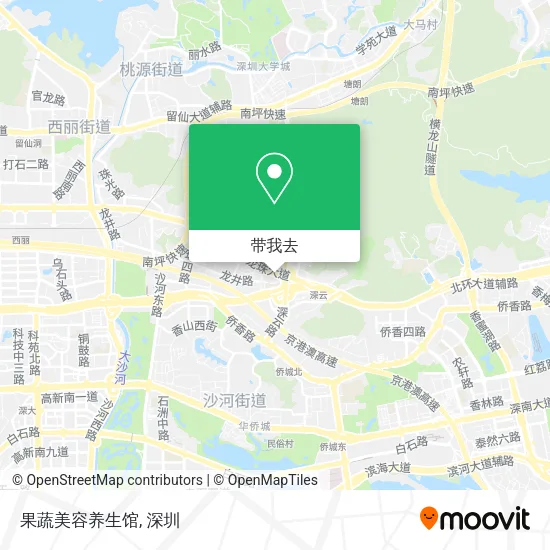 果蔬美容养生馆地图