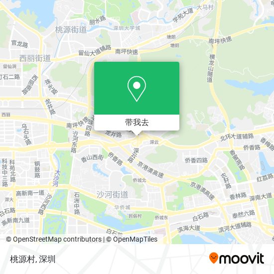 桃源村地图