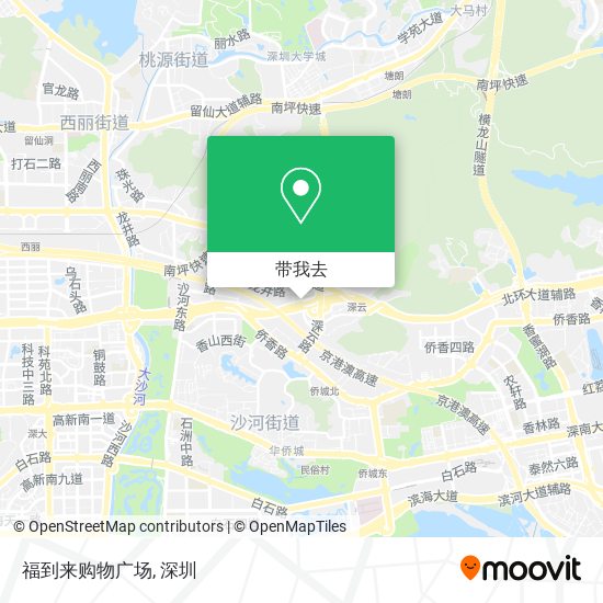 福到来购物广场地图
