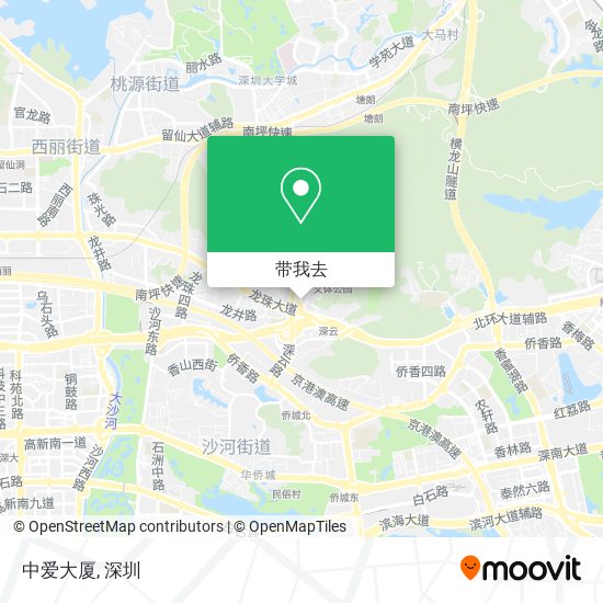 中爱大厦地图