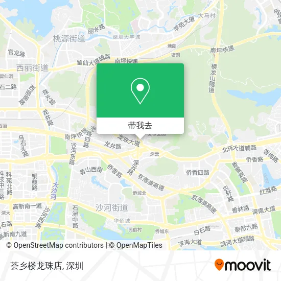 荟乡楼龙珠店地图