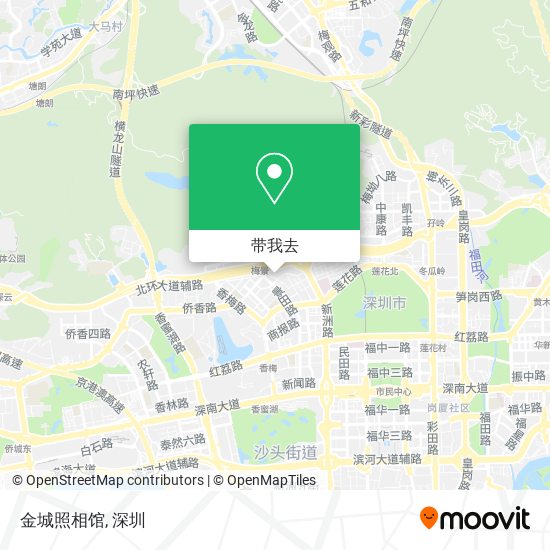 金城照相馆地图