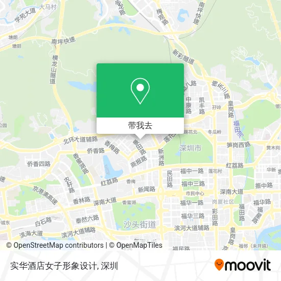 实华酒店女子形象设计地图