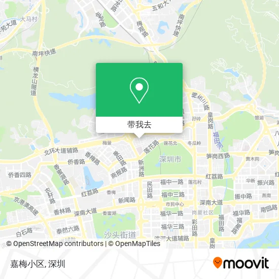 嘉梅小区地图