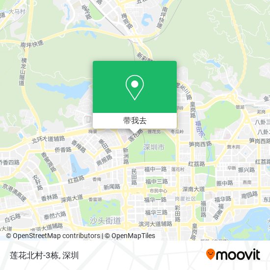 莲花北村-3栋地图