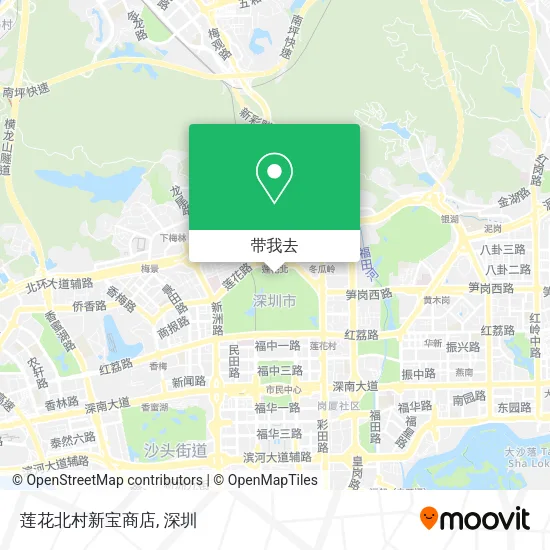 莲花北村新宝商店地图