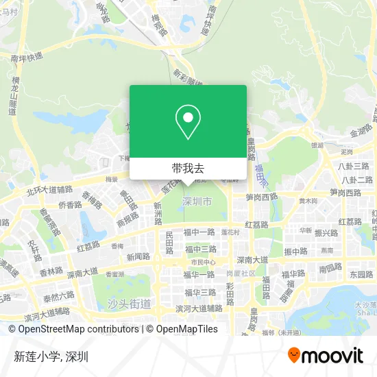 新莲小学地图