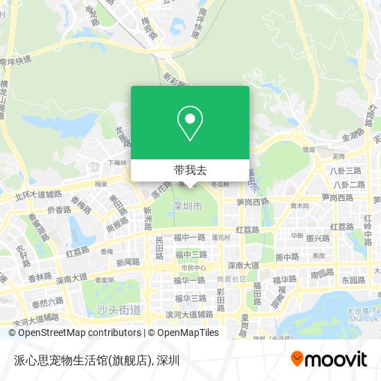 派心思宠物生活馆(旗舰店)地图