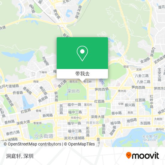 洞庭轩地图