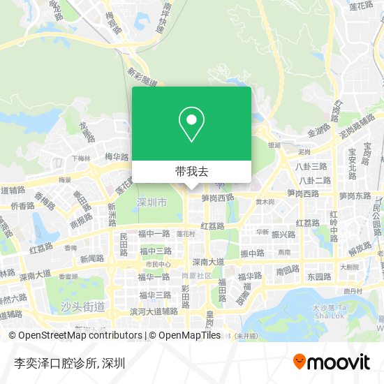 李奕泽口腔诊所地图