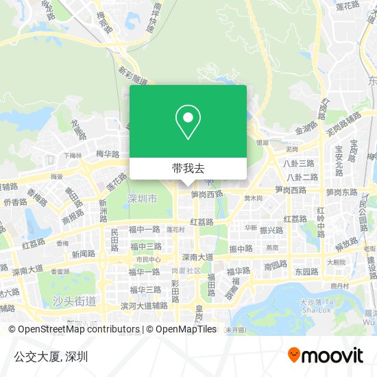 公交大厦地图