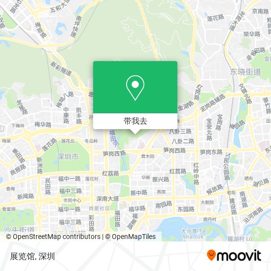 展览馆地图